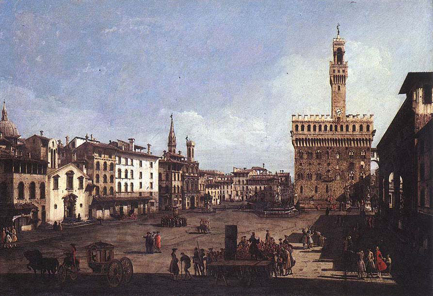 Piazza Della Signoria in Florence